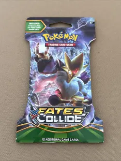 Pokemon TCG: Fates Collide Trading Cards - Pack of 10 820650801143 - Image 1