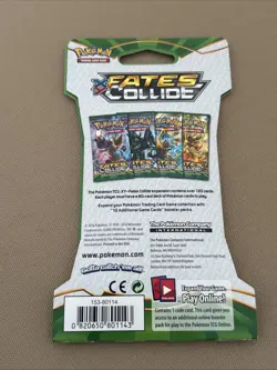 Pokemon TCG: Fates Collide Trading Cards - Pack of 10 820650801143 - Image 2
