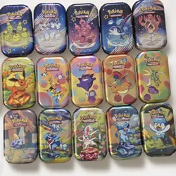 Pokemon TCG 50 Card Lot With Collector Tin Guaranteed Ultra Rare EX GX VMAX - Image 1