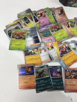 Pokemon Card Bundle with Tins, Holos, Rares, and EX Cards 100+ Cards Collection - Image 2