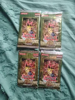 4 PACKS OF Konami YuGiOh Rise Of Destiny 1st Edition Sealed Booster PackLOT OF 4 - Image 1