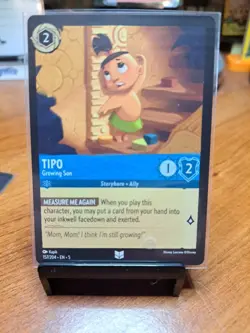 Disney Lorcana TCG Tipo - Growing Son 157/204 Shimmering Skies Uncommon - Image 1