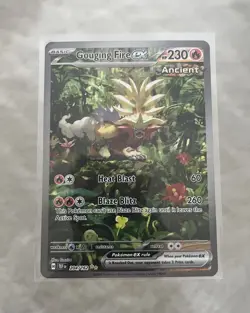 Pokemon Gouging Fire ex 204/162: Temporal Forces Holo - Near Mint Condition - Image 3