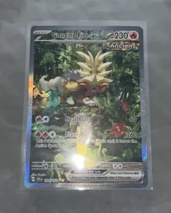 Pokemon Gouging Fire ex 204/162: Temporal Forces Holo - Near Mint Condition - Image 4