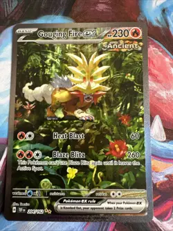 Gouging Fire ex 204/162 SV05: Temporal Forces Holo NM - Image 1