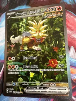 Gouging Fire ex 204/162 SV05: Temporal Forces Holo NM - Image 3