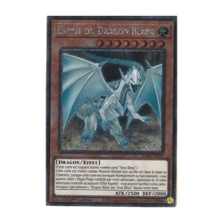 Carte Yu-Gi-Oh! 🇫🇷 Esprit du Dragon Blanc RA04-FR265 PSR Platinum Secret Rare - Image 1
