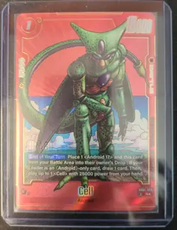 Dragon Ball Super Fusion World Cell SB01-009 Manga Rare Alt Art - Image 1