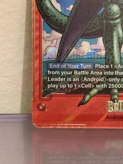 Dragon Ball Super Fusion World - Manga Booster -Cell - SB01-009 (Alternate Art) - Image 2