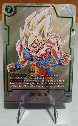 Son Goku FB05-119 Alt Art SCR Dragon Ball Fusion World SB01 Manga Booster - Image 1