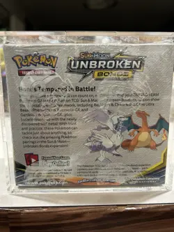 NEW & SEALED Pokemon Sun & Moon Unbroken Bonds Booster Box W/ Case - Image 3