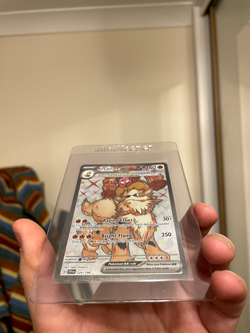 Arcanine EX Full Art 224/198 Scarlet and Violet Base Set Ultra Rare Pokemon Card - Image 2