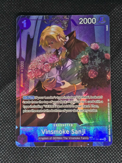 One Piece TCG: Vinsmoke Sanji OP10-063 OP12 Eng. Treasure Rare - Mint/Near Mint - Image 1
