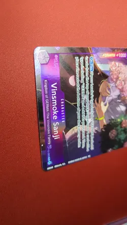 One Piece TCG: Vinsmoke Sanji OP10-063 OP12 Eng. Treasure Rare - Mint/Near Mint - Image 3