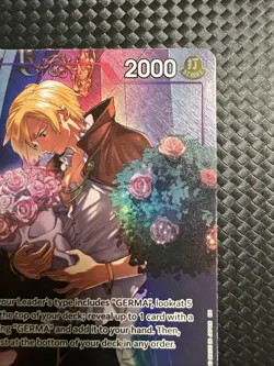 One Piece TCG: Vinsmoke Sanji OP10-063 OP12 Eng. Treasure Rare - Mint/Near Mint - Image 4