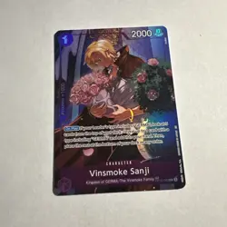 One Piece TCG: Vinsmoke Sanji OP10-063 OP12 Eng. Treasure Rare - Mint/Near Mint - Image 1