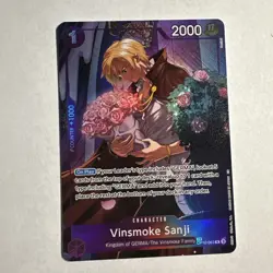 One Piece TCG: Vinsmoke Sanji OP10-063 OP12 Eng. Treasure Rare - Mint/Near Mint - Image 2