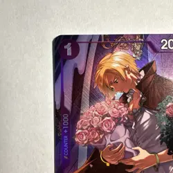 One Piece TCG: Vinsmoke Sanji OP10-063 OP12 Eng. Treasure Rare - Mint/Near Mint - Image 3