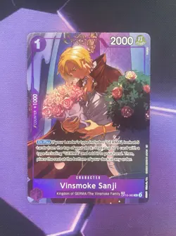 One Piece TCG: Vinsmoke Sanji OP10-063 OP12 Eng. Treasure Rare - Mint/Near Mint - Image 1