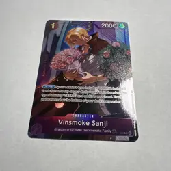 One Piece TCG: Vinsmoke Sanji OP10-063 OP12 Eng. Treasure Rare - Mint/Near Mint - Image 1