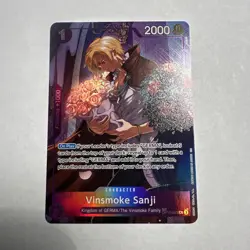 One Piece TCG: Vinsmoke Sanji OP10-063 OP12 Eng. Treasure Rare - Mint/Near Mint - Image 2