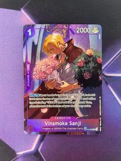 One Piece TCG: Vinsmoke Sanji OP10-063 OP12 Eng. Treasure Rare - Mint/Near Mint - Image 1