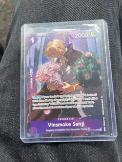 One Piece TCG: Vinsmoke Sanji OP10-063 OP12 Eng. Treasure Rare - Mint/Near Mint - Image 1