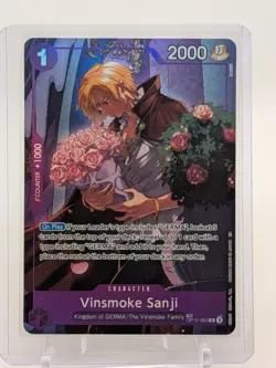 One Piece TCG: Vinsmoke Sanji OP10-063 OP12 Eng. Treasure Rare - Mint/Near Mint - Image 3