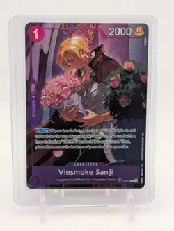 One Piece TCG: Vinsmoke Sanji OP10-063 OP12 Eng. Treasure Rare - Mint/Near Mint - Image 5