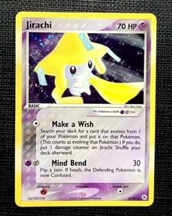 Jirachi Holo Rare Card 8/101 EX Hidden Legends 2004 LP Pokemon TCG - Image 1