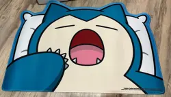 Snorlax Pokemon Center Exclusive Die Cut Playmat - Pre Owned - Image 1