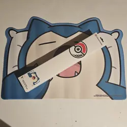 Snorlax Pokemon Center Exclusive Die Cut Playmat - Brand New Sealed - - Image 2