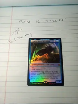 Magic The Gathering - Wan Shi Tong, Librarian #78 Foil, Near mint - Image 1