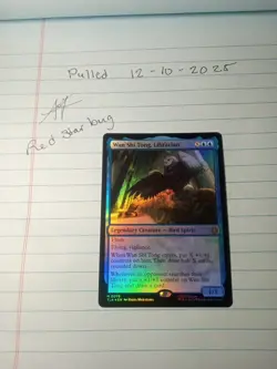 Magic The Gathering - Wan Shi Tong, Librarian #78 Foil, Near mint - Image 2