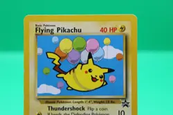 Flying Pikachu 25/53 Wotc Promo Regular Pokemon TCG MP - Image 2