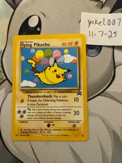 Flying Pikachu 25/53 Wotc Promo Regular Pokemon TCG - Image 1