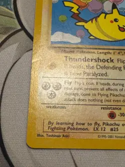 Flying Pikachu 25/53 Wotc Promo Regular Pokemon TCG - Image 2