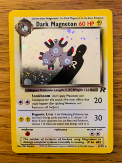 Dark Magneton (11/82) Holo Team Rocket Pokemon Card! FAST & FREE P&P! - Image 1