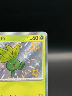 💥 Oddish - # 092/091 Pokemon TCG SV: Paldean Fates Shiny Rare Holo 2024 - Image 4
