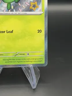 💥 Oddish - # 092/091 Pokemon TCG SV: Paldean Fates Shiny Rare Holo 2024 - Image 5