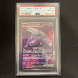 PSA 10 Genesect ex 161 - Pokemon Black Bolt Ultra Rare GEM MINT - Image 1