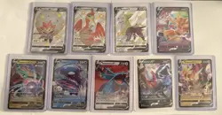 LOT OF 9: Pokemon TCG V Cards All Pack Fresh, Near Mint + - Image 1