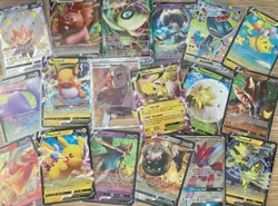 3x ULTRA RARE GX EX V TG Pokemon Card Bulk Lot Booster Pack Bundle Holo - Image 1