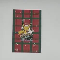 Pokemon Merry Christmas Card Database Trading Card Lot Pikachu Ho-Oh - Image 2
