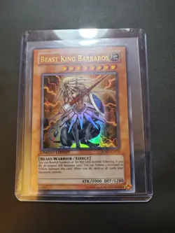 Beast King Barbaros JUMP-EN032 Shonen Jump Magazine Promos Limited Edition - Image 1