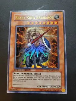 Beast King Barbaros JUMP-EN032 Shonen Jump Magazine Promos Limited Edition - Image 2