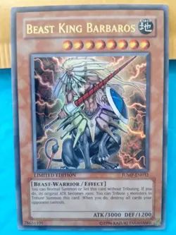 Beast King Barbaros JUMP-EN032 Shonen Jump Magazine Promos Limited Edition - Image 1
