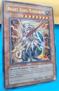 Beast King Barbaros JUMP-EN032 Shonen Jump Magazine Promos Limited Edition - Image 2