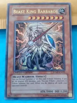 Beast King Barbaros JUMP-EN032 Shonen Jump Magazine Promos Limited Edition - Image 3