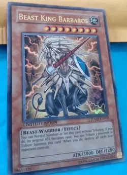 Beast King Barbaros JUMP-EN032 Shonen Jump Magazine Promos Limited Edition - Image 5